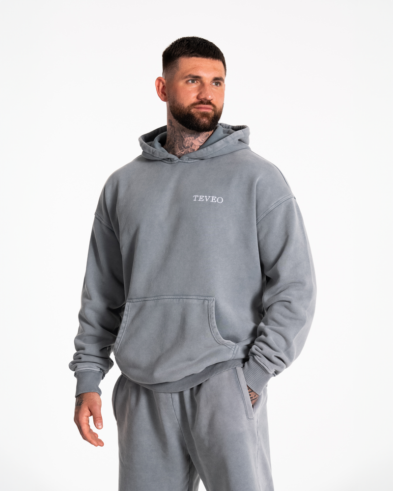 Sweat à capuche Acid « gris »