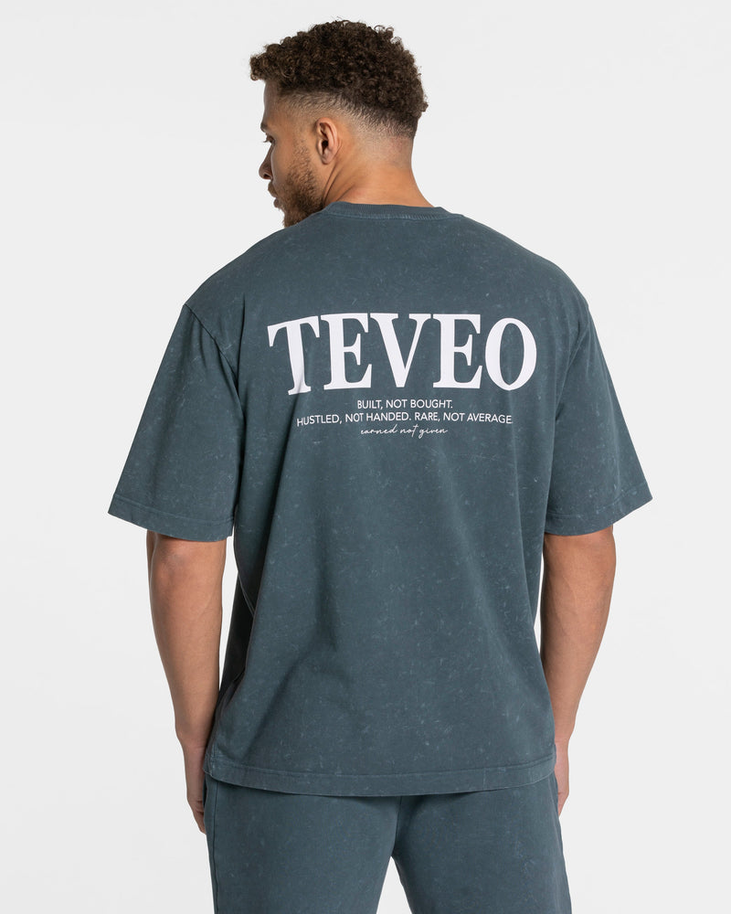 T-shirt Acid « bleu marine »