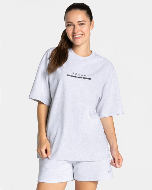 T-shirt Anniversary « gris clair »