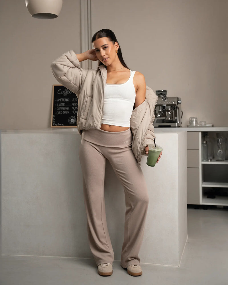 Blouson Soft Crop « Cappuccino »