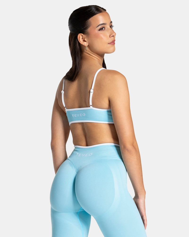 Brassière Contrastline « Arctic Blue »