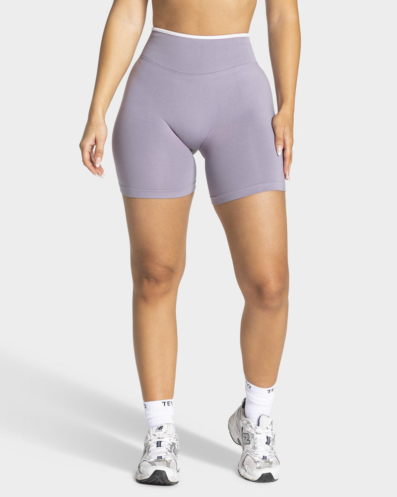 Short Contrastline Sculpt Scrunch « Lavande »