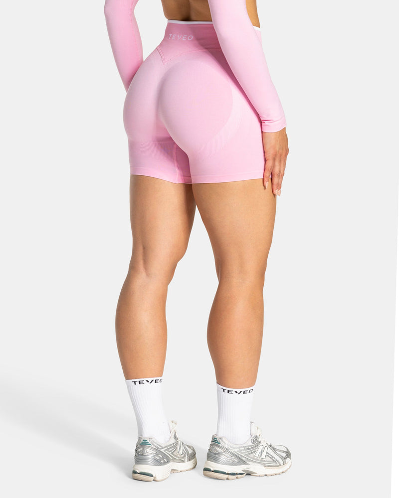 Short Contrastline « True Pink »