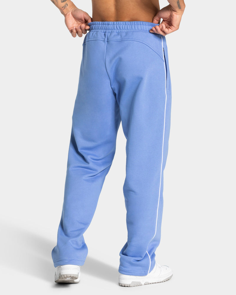Pantalon de jogging Straight Leg Contrastline « Azure »