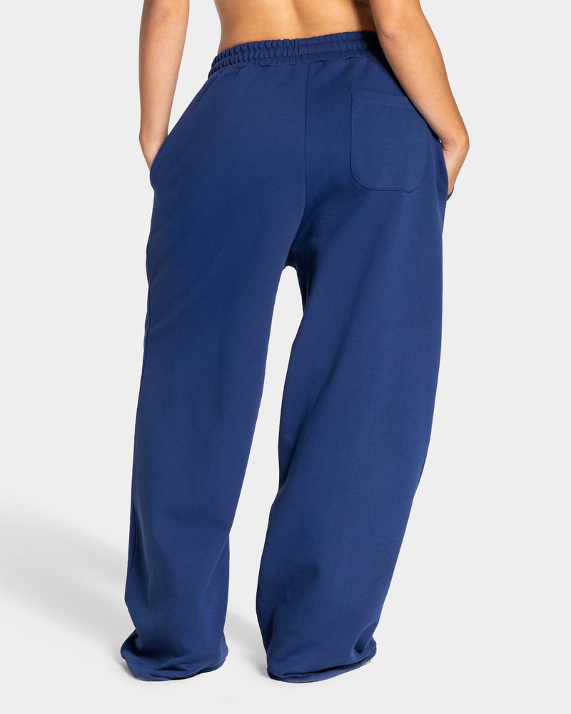 Pantalon de jogging Wide Leg Contrastline « indigo »