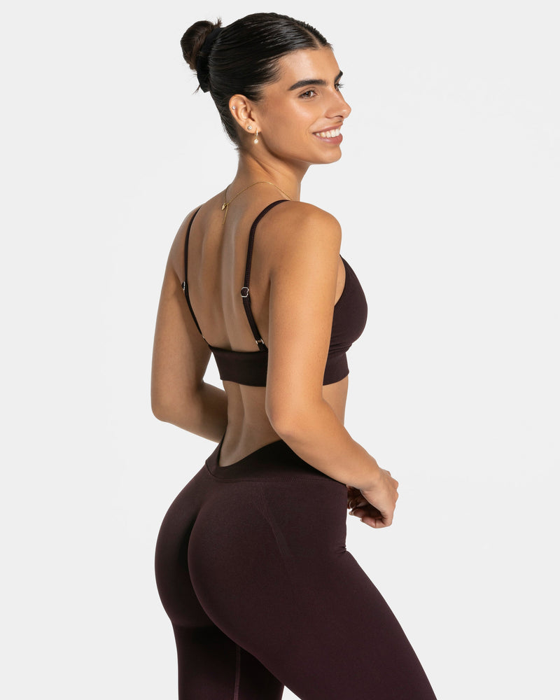 Brassière triangle Essence « Merlot »