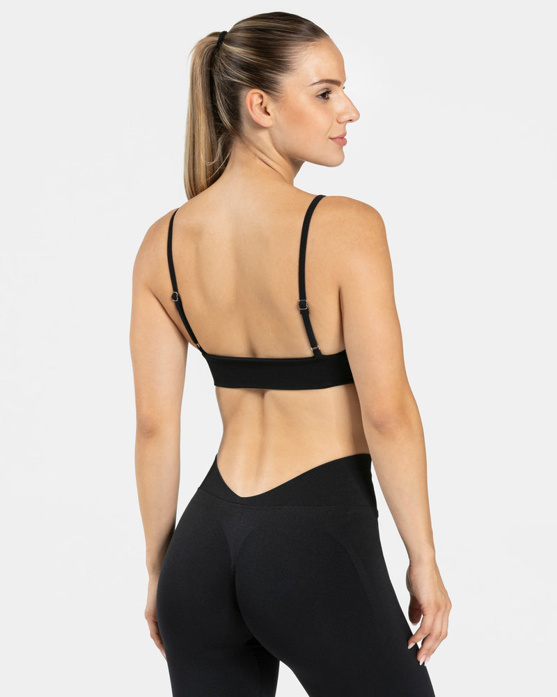 Brassière triangle Essence « Noir »