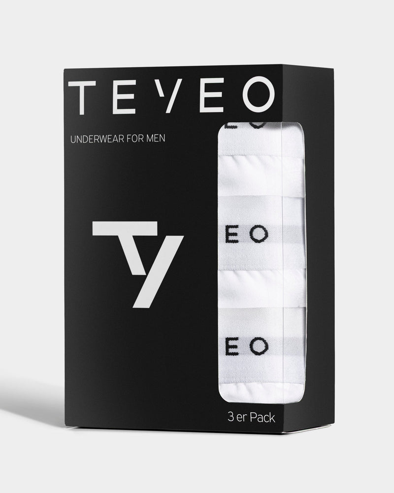 Boxer (lot de 3) Essential « Blanc »