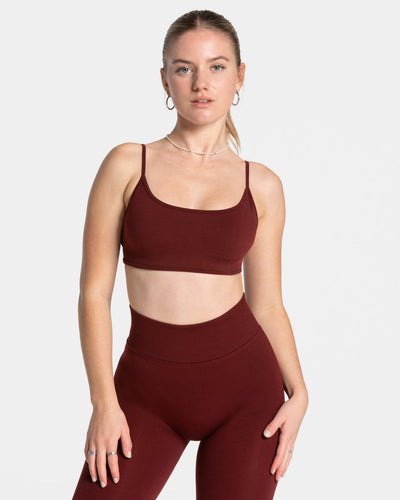 Brassière Femme Backless « bordeaux »