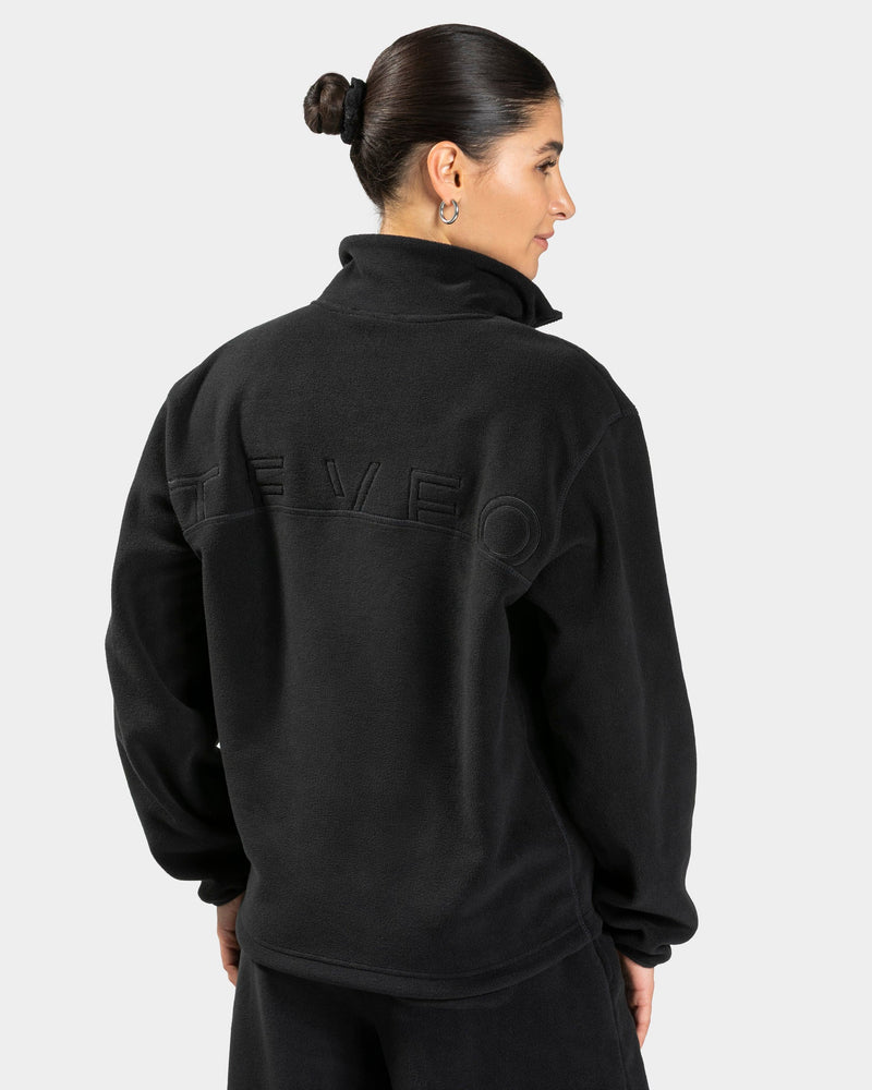 Veste de sport zippée Fleece « noir »