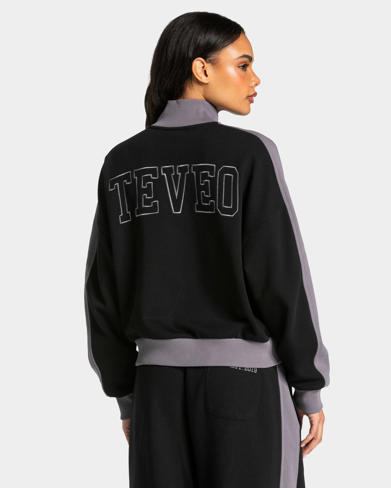 Veste de sport zippée Football « Noir »