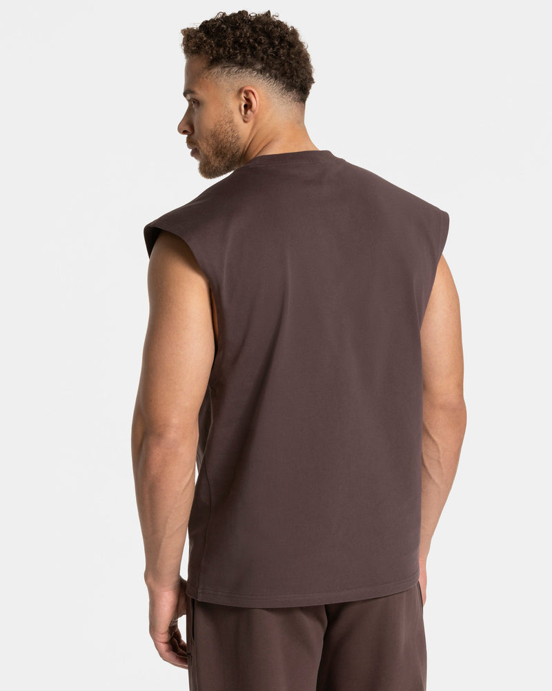 Débardeur Contrastline oversize « Espresso »