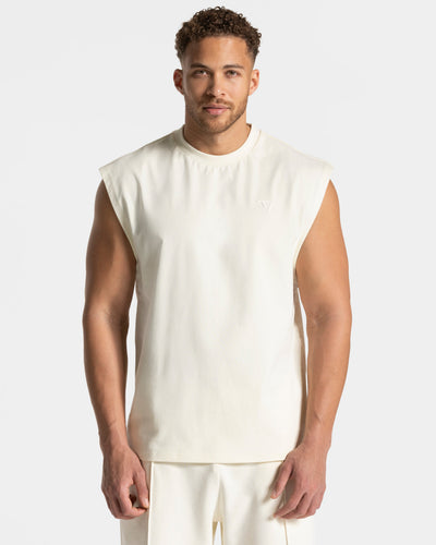 Débardeur Contrastline oversize « Off White »