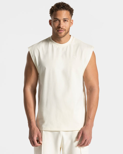 Débardeur Contrastline oversize « Off White »