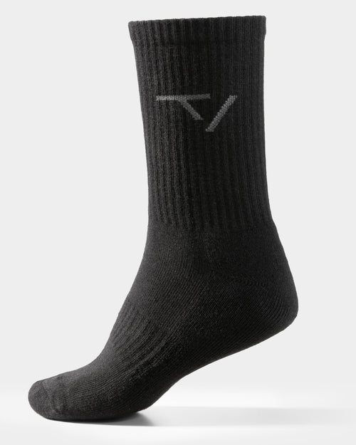 Chaussettes Contrastline TV (2 paires) « noir"