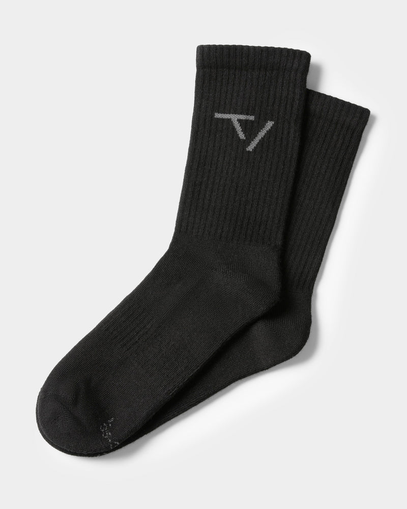 Chaussettes Contrastline TV (2 paires) « noir"