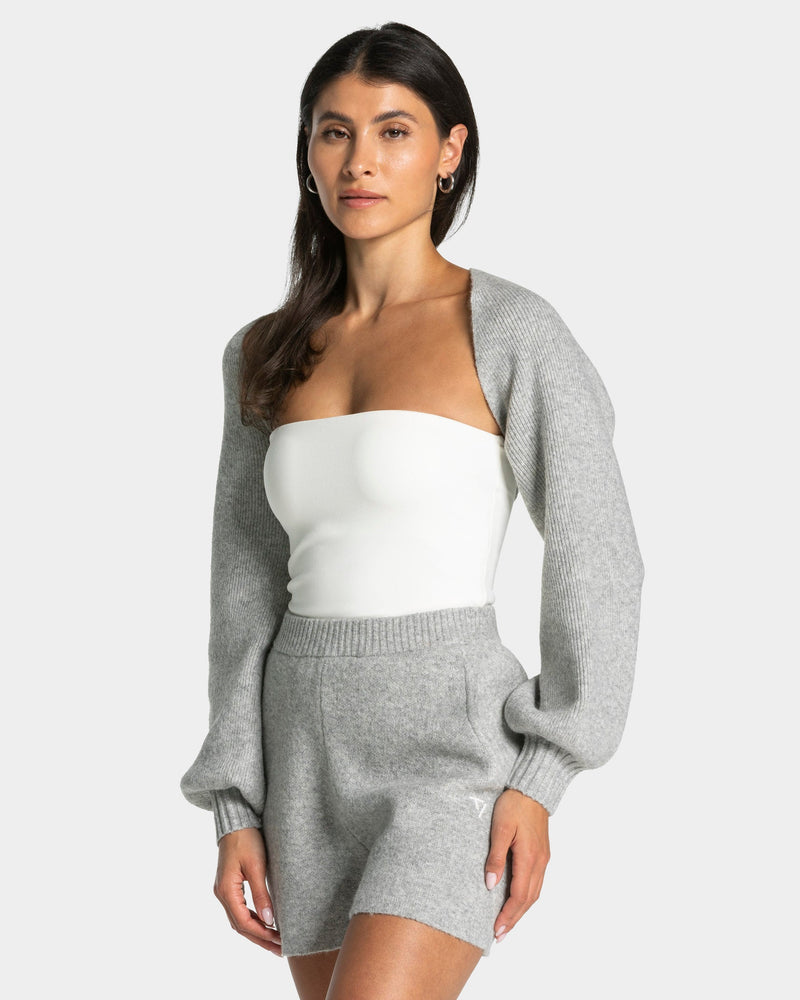 Boléro Knit « Gris chiné »