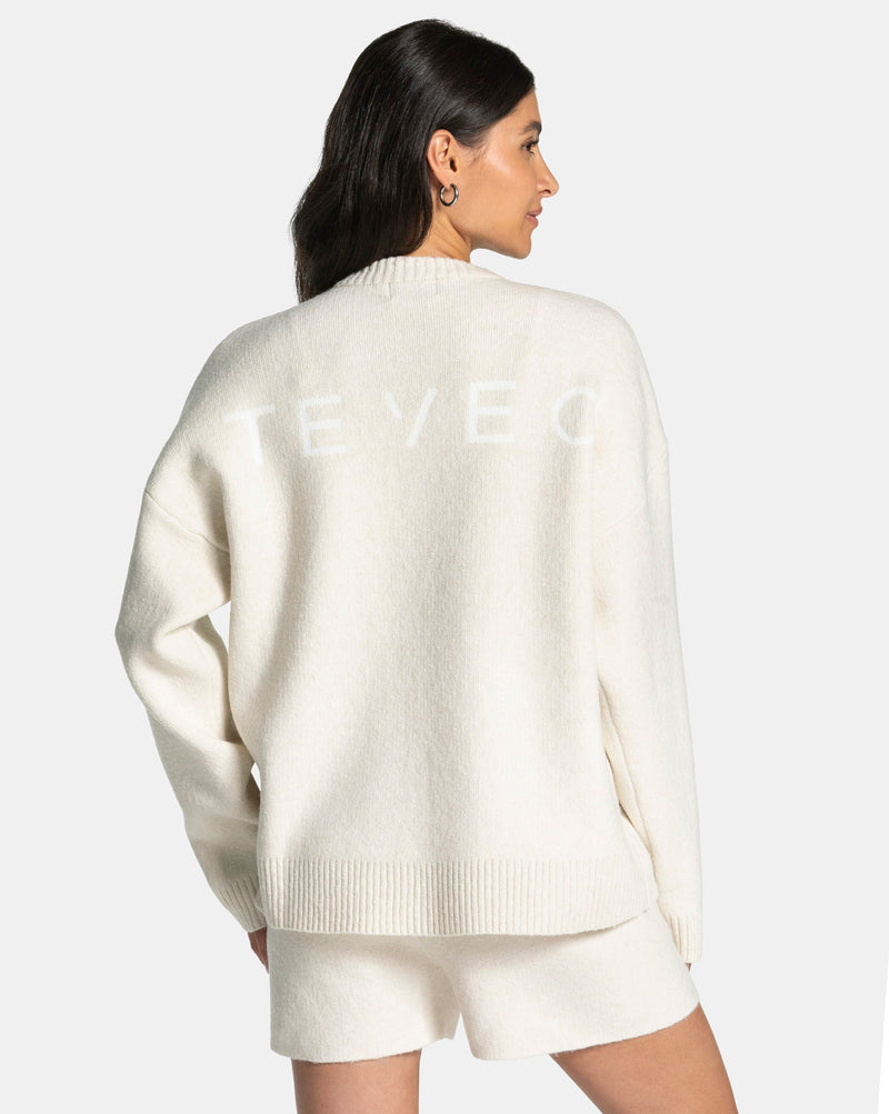 Sweat-shirt Knit « Cream »