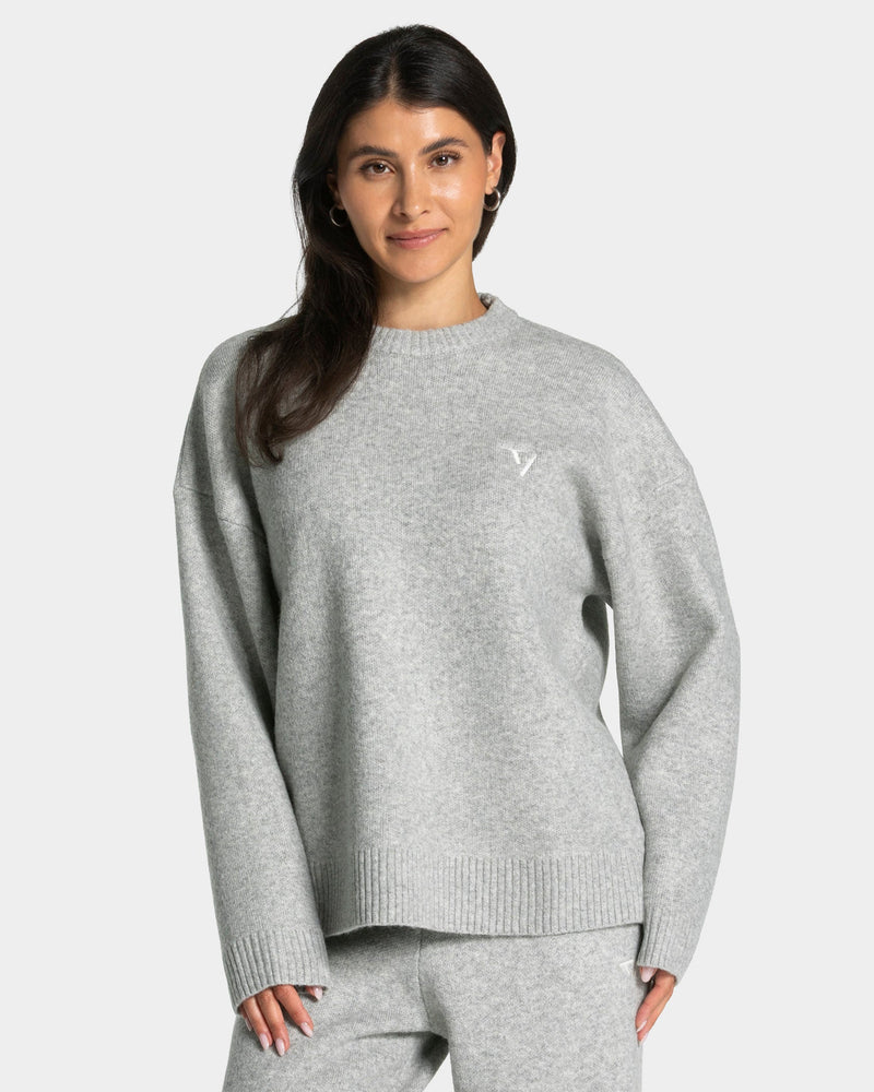 Sweat-shirt Knit « Gris chiné »