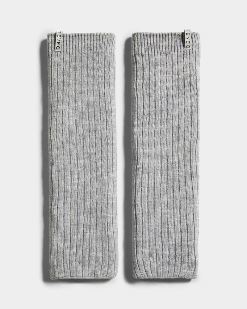 Guêtres Knit « gris chiné »