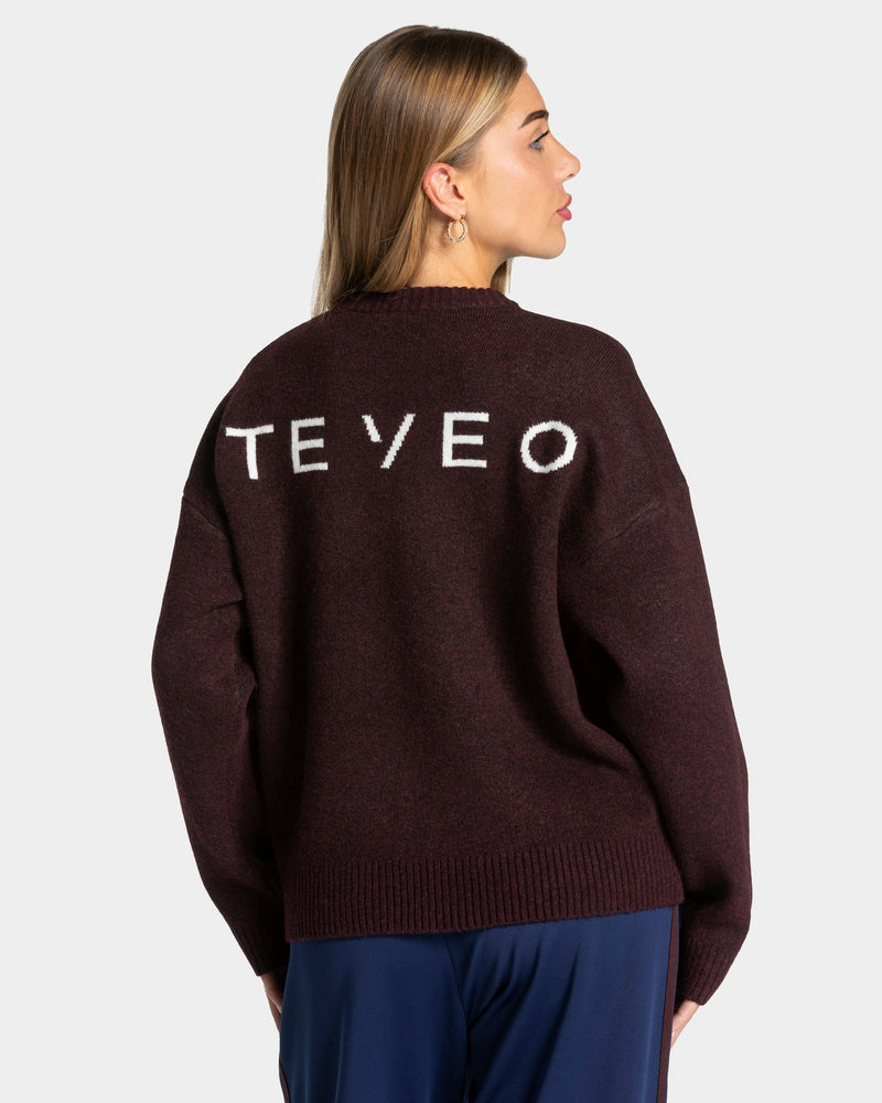 Sweat-shirt Knit « Merlot »