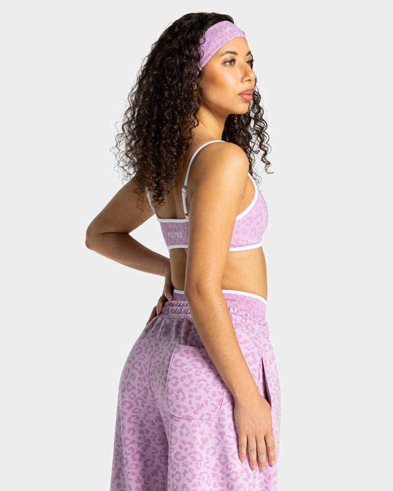 Brassière Contrastline « Léopard orchidée »