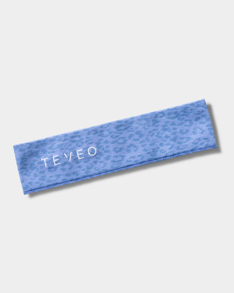 Bandeau Contrastline « Léopard Azure »
