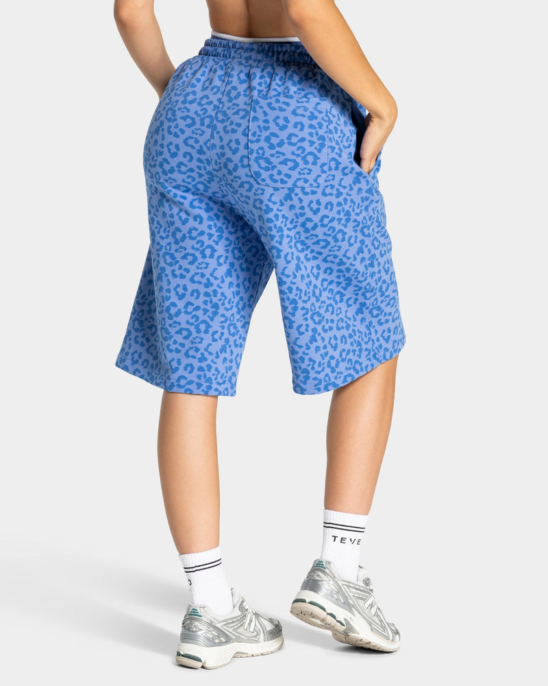 Jort oversize Contrastline « Léopard Azure »