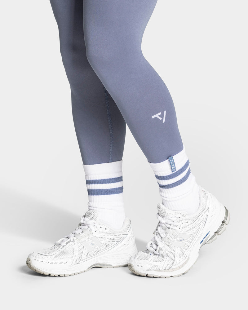 Chaussettes XXL Lift (2 paires) « Bleu acier »