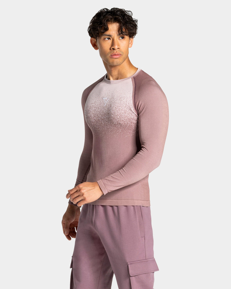 Haut à manches longues sans coutures Lift « Mauve »