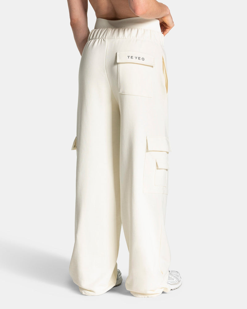 Pantalon de jogging cargo jambe large Lift « Cloud »