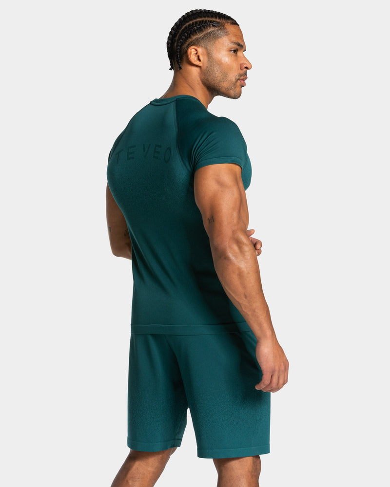 T-shirt Seamless Lift « bleu sarcelle »