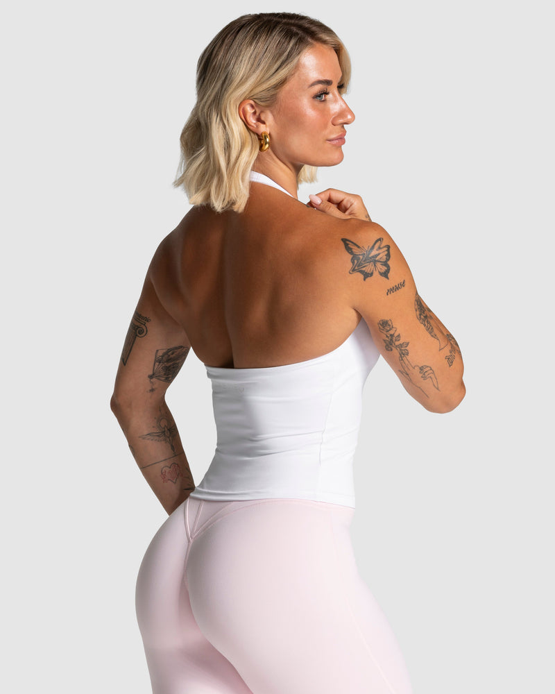 Top Neckholder Luxmotion « blanc »