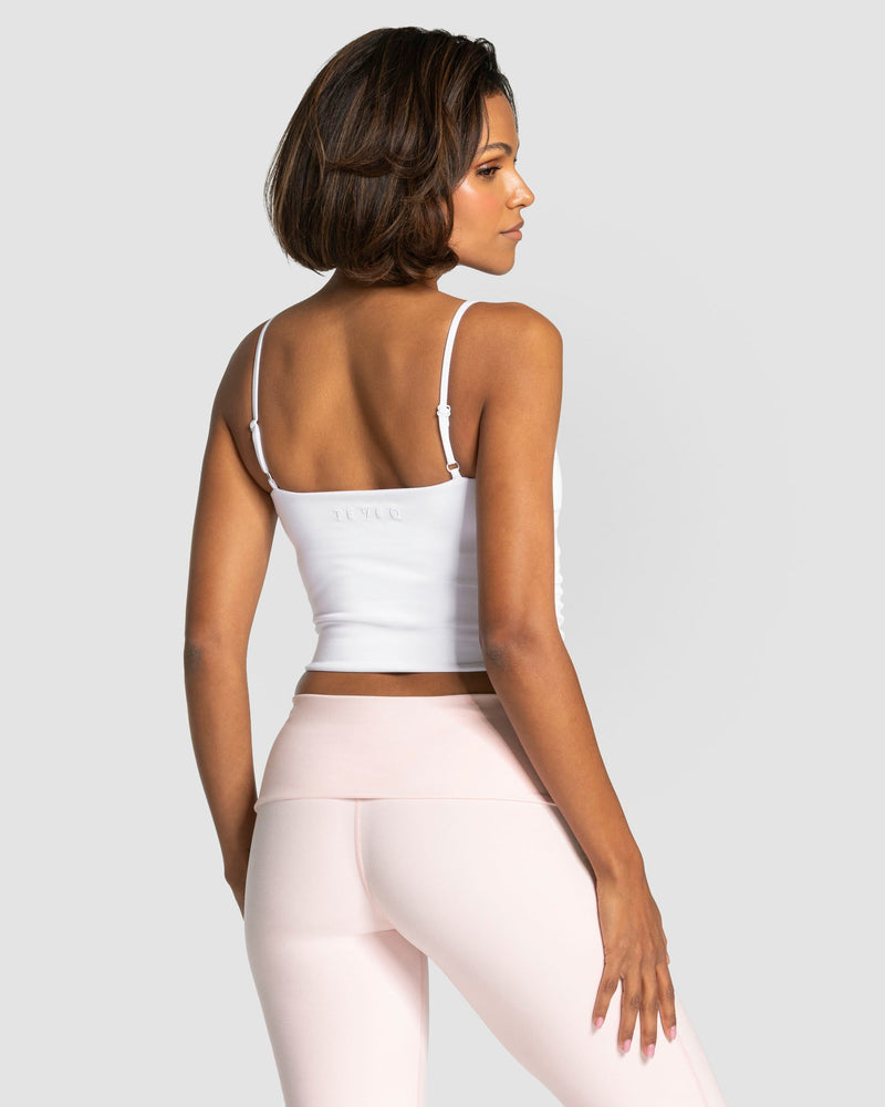 Haut Mellow Gathered « blanc »