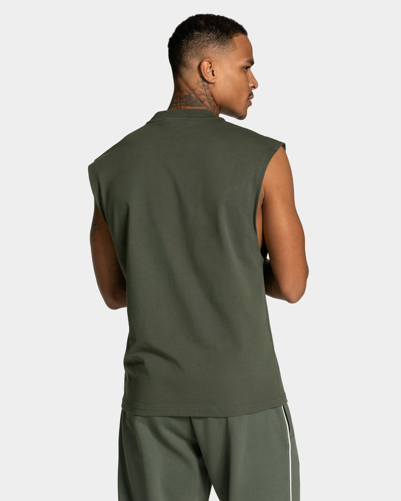 Débardeur oversize Contrastline « kaki »