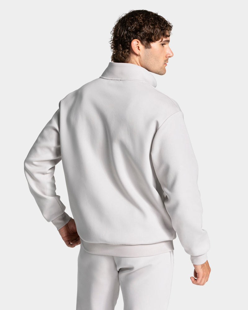 Sweat-shirt demi-zippé Prime « Silver »