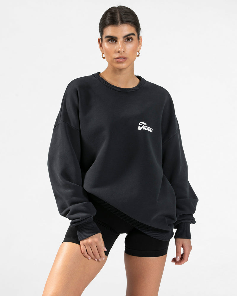 Sweat-shirt oversize Pure « noir »