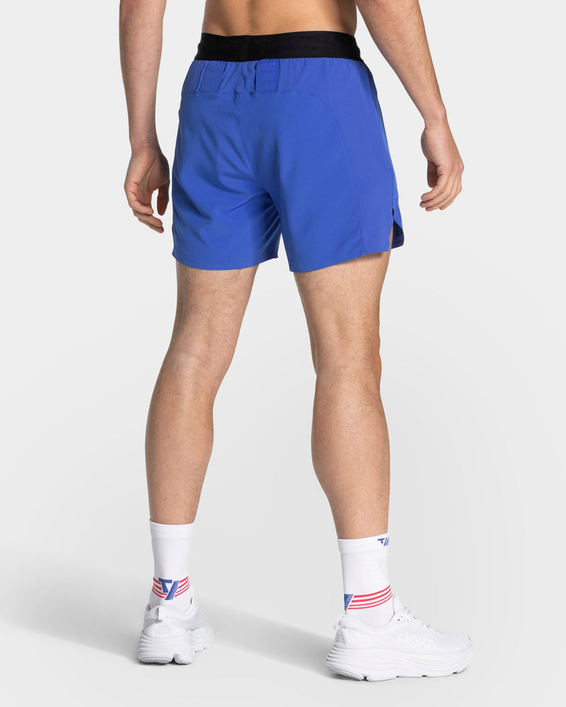 Short 5 pouces RUN « Bleu roi »