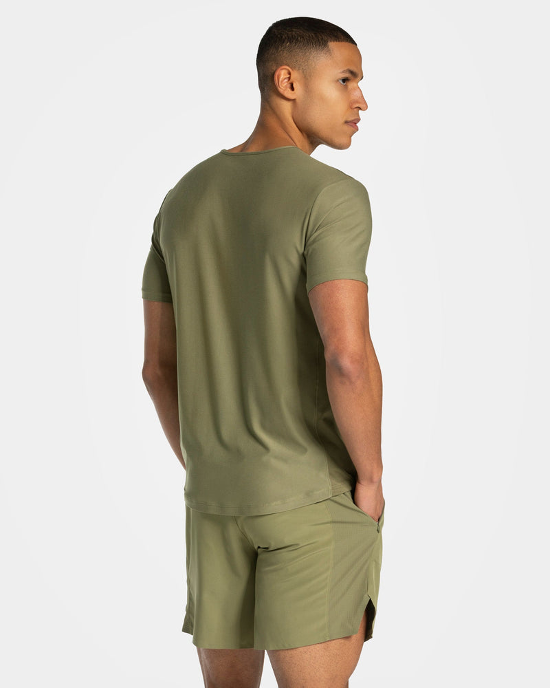 T-shirt RUN « Olive »