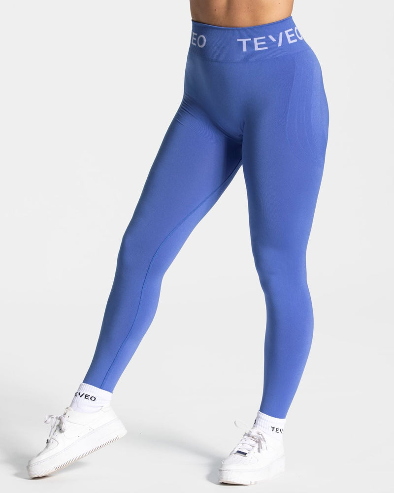 Legging Signature Scrunch « bleu roi »