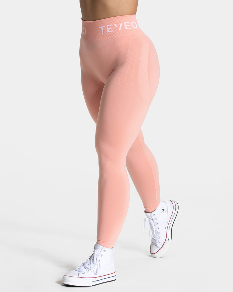 Legging Signature Scrunch « Peach »