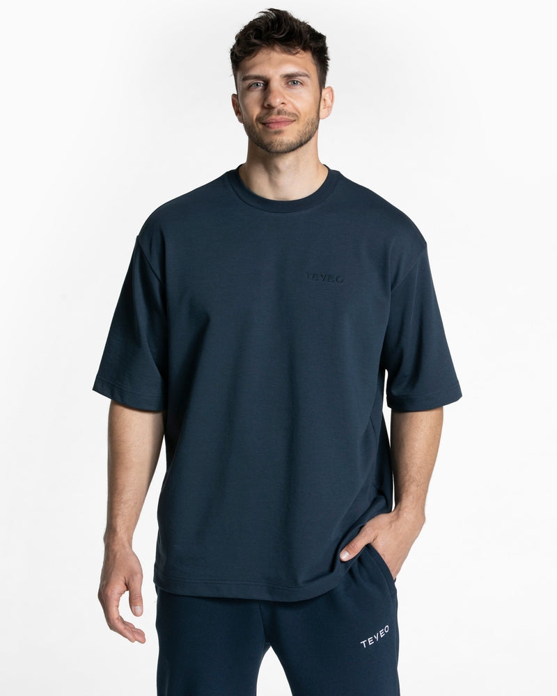 T-shirt Arrival Signature « bleu foncé »