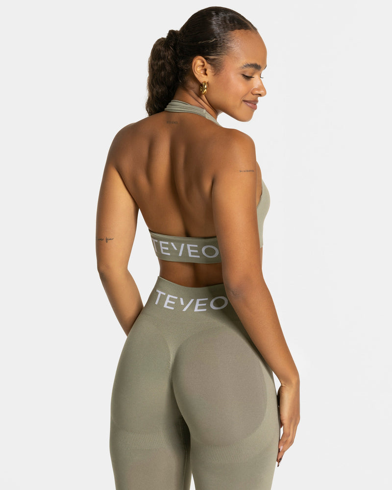 Brassière Signature Twisted « Kaki »