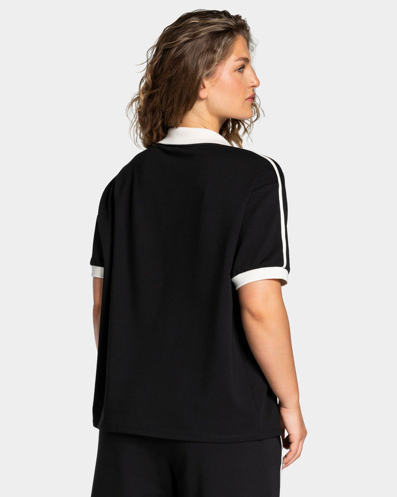 Polo à manches courtes Soft « Noir »