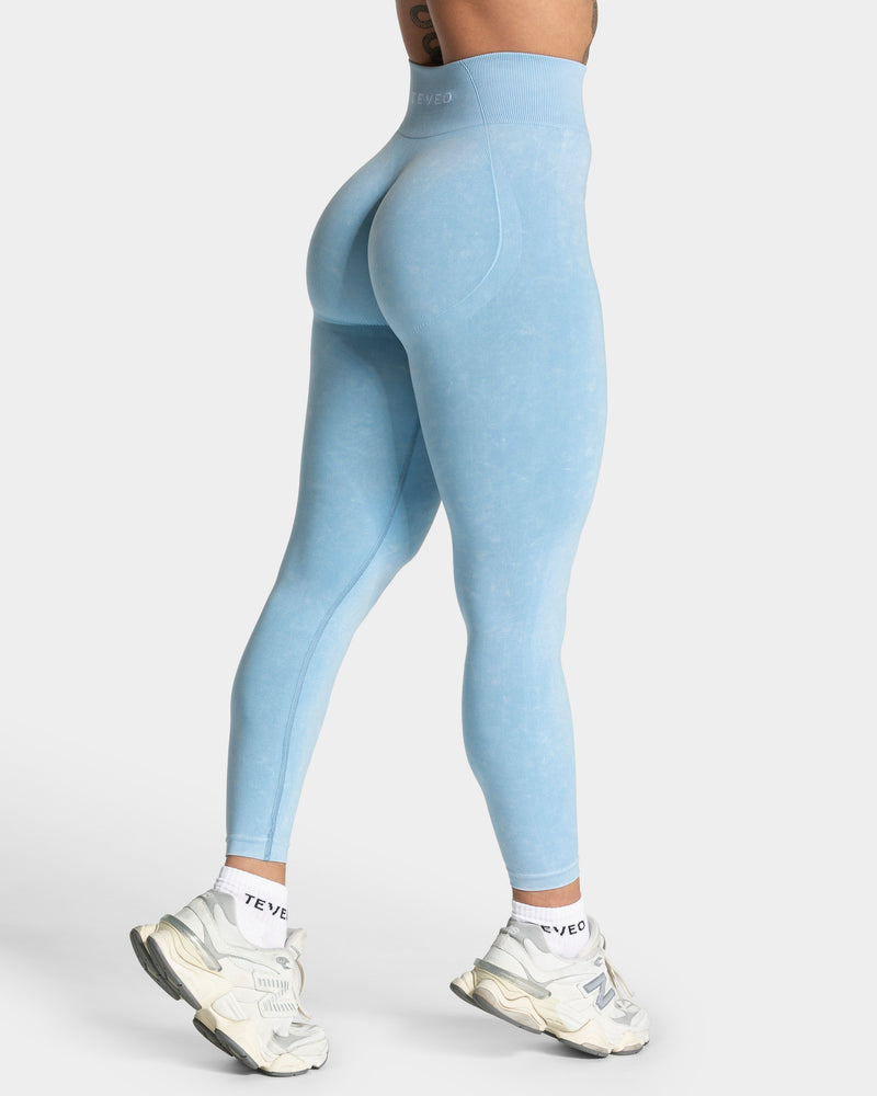 Legging Acid Covert scrunch « bleu layette »
