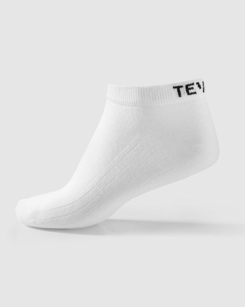 Chaussettes de baskets (5 paires) « blanc »