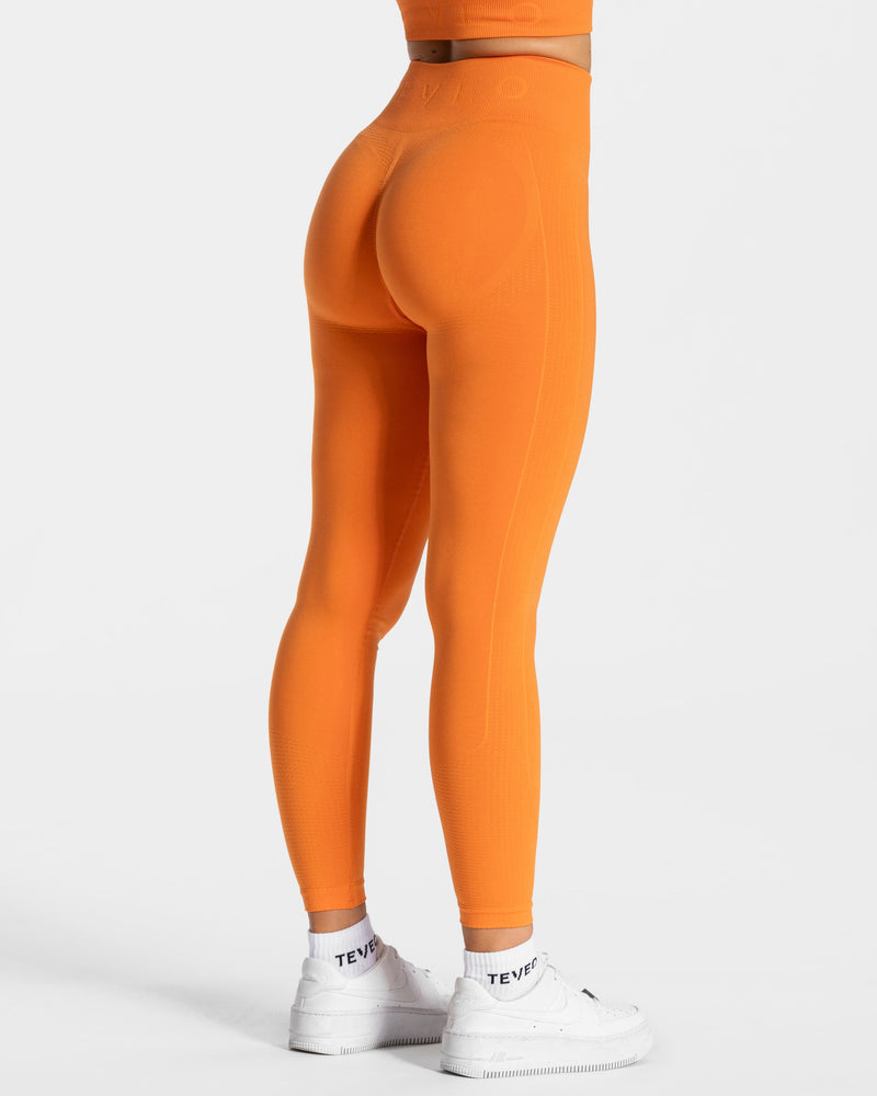 Legging Focus Scrunch « orange »