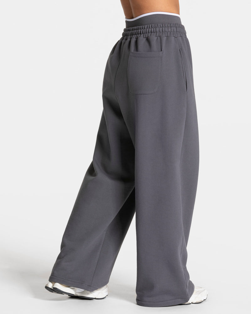Pantalon de jogging Contrastline Wide Leg « graphite »