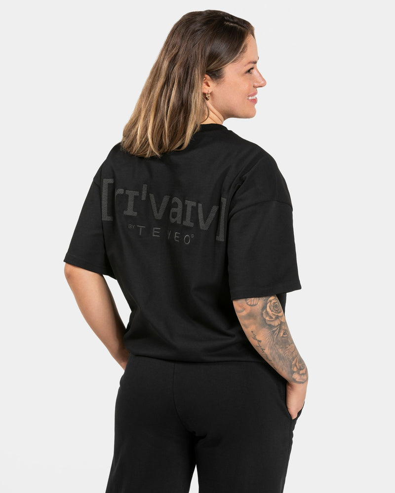 T-shirt oversize RI’VAIV « noir »