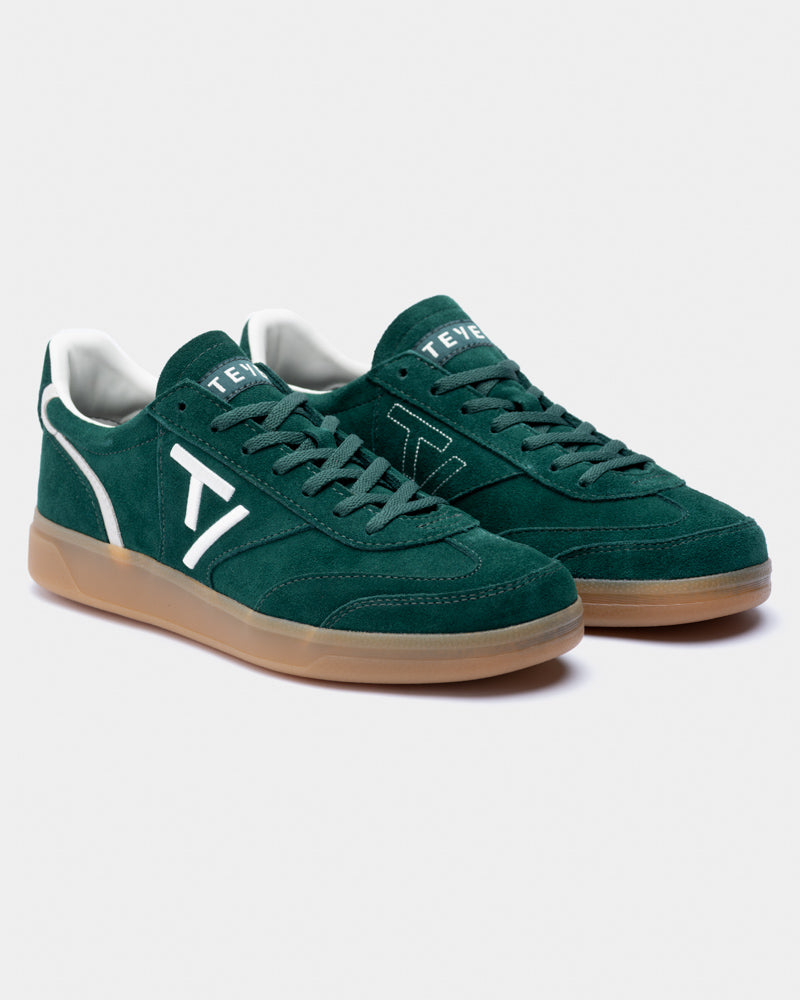 Baskets Classic Homme « vert foncé/blanc cassé »